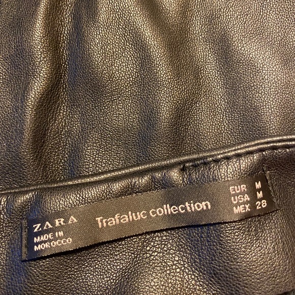 ✨zara leather skirt✨ - Picture 4 of 4